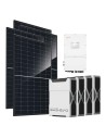 Three-phase photovoltaic kit 30360W 30kW Solis inverter 20.88kWh lithium battery Weco EVO 5k3