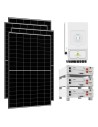 Monofase: vendita all'ingrosso Kit fotovoltaico monofase 6650W inverter 6kW batteria al litio 15.36kWh SE-G5.1 Pro-B Deye