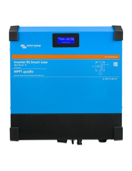 Inverter RS Smartsolar 4800W 48V 6000VA Victron Energy 48/6000 - PIN482601000