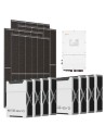 Trifase: vendita all'ingrosso Kit fotovoltaico trifase 30600W inverter 30kW Solis batteria litio 41.76kWh Weco EVO 5k3