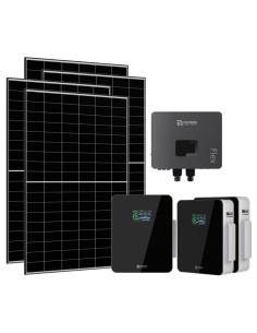 Single-phase photovoltaic kit 6650W 6kW IFL06 inverter 15.36kWh Xcellent lithium battery Renon Power