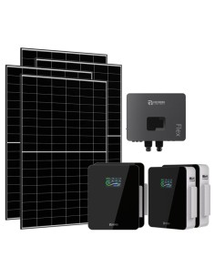 Monofase: vendita all'ingrosso Kit fotovoltaico monofase 6650W inverter 6kW IFL06 litio 20.48kWh Xcellent Renon Power