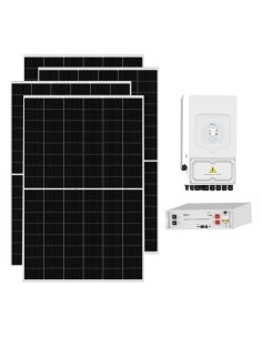 Monofase: vendita all'ingrosso Kit fotovoltaico monofase 6825W inverter 6kW batteria al litio 5.12kWh SE-G5.1 Pro-B Deye