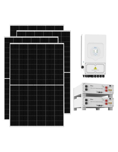 Single-phase photovoltaic kit 6825W 6kW inverter 10.24kWh lithium battery SE-G5.1 Pro-B Deye