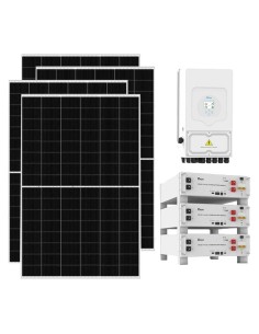 Single-phase photovoltaic kit 6825W 6kW inverter 15.36kWh lithium battery SE-G5.1 Pro-B Deye