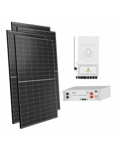 Monofase: vendita all'ingrosso Kit fotovoltaico monofase 6750W inverter 6kW batteria al litio 5.12kWh SE-G5.1 Pro-B Deye