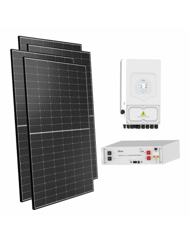 Monofase: vendita all'ingrosso Kit fotovoltaico monofase 6750W inverter 6kW batteria al litio 5.12kWh SE-G5.1 Pro-B Deye