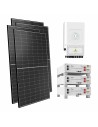 Single-phase photovoltaic kit 6750W 6kW inverter 15.36kWh lithium battery SE-G5.1 Pro-B Deye