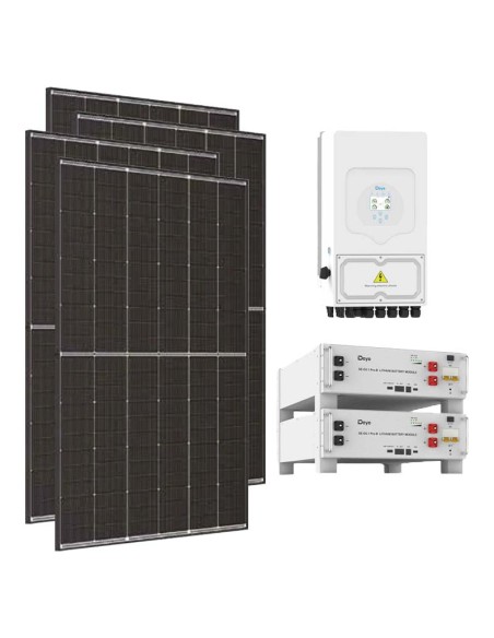 Single-phase photovoltaic kit 6120W 6kW inverter 10.24kWh lithium battery SE-G5.1 Pro-B Deye