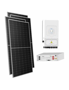 Kit fotovoltaico monofase 6545W inverter 6kW batteria al litio 5.12kWh SE-G5.1 Pro-B Deye