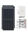 Single-phase photovoltaic kit 6435W 6kW inverter 15.36kWh lithium battery SE-G5.1 Pro-B Deye