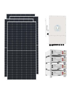 Kit fotovoltaico monofase 6435W inverter 6kW batteria al litio 20.48kWh SE-G5.1 Pro-B Deye