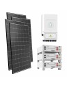 Kit fotovoltaico monofase 6060W inverter 6kW batteria al litio 15.36kWh SE-G5.1 Pro-B Deye