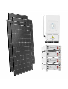 Single-phase photovoltaic kit 6060W 6kW inverter 20.48kWh lithium battery SE-G5.1 Pro-B Deye