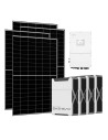 Three-phase photovoltaic kit 30400W 30kW Solis inverter 20.88kWh Weco EVO 5k3 lithium battery