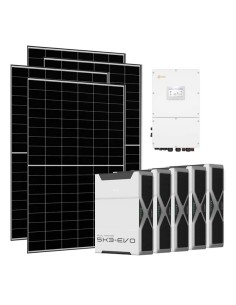 Trifase: vendita all'ingrosso Kit fotovoltaico trifase 30400W inverter 30kW Solis litio 26.1kWh Weco EVO 5k3