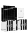 Trifase: vendita all'ingrosso Kit fotovoltaico trifase 30400W inverter 30kW Solis litio 36.54kWh Weco EVO 5k3