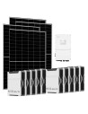 Trifase: vendita all'ingrosso Kit fotovoltaico trifase 50350W inverter 50kW Solis litio 52.2kWh Weco EVO 5k3