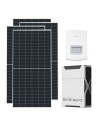 Monofase: vendita all'ingrosso Kit fotovoltaico monofase 3510W inverter 3kW Solis litio 5.22kWh Weco EVO 5k3