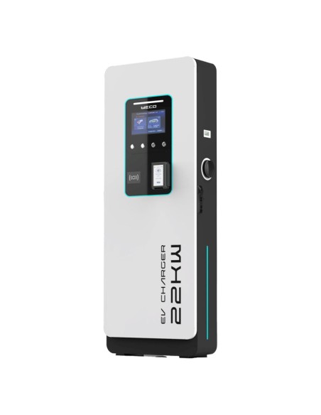 Weco: vendita all'ingrosso Colonnina di ricarica trifase DC 2x 22kW TORR Weco
