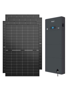Monofase: vendita all'ingrosso Kit fotovoltaico monofase 5150W inverter 5kW All in one batteria al litio 15.36kWh HV ZBT 5K Z...
