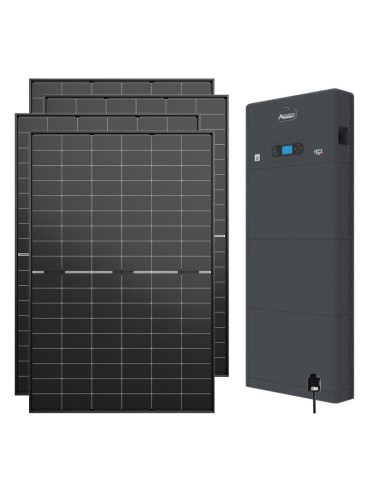 Single-phase photovoltaic kit 6180W 6kW inverter Zucchetti All in one 15.36kWh HV ZBT 5K lithium battery