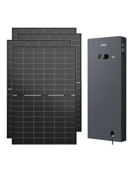 All-in-one three-phase 10300W photovoltaic kit 10kW inverter 25.60kWh storage Zucchetti