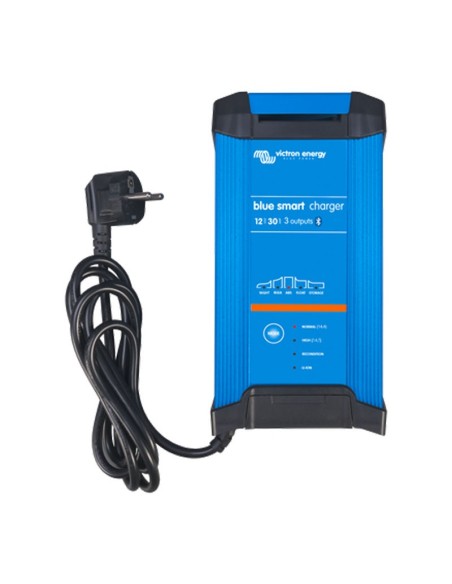 Caricabatterie: vendita all'ingrosso Caricabatterie 30A 12V Blue Smart IP22 Victron Energy 12/30 bluetooth 3 schuko - BPC1230...