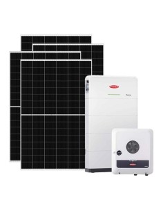 Single-phase photovoltaic kit 6370W 6kW Primo GEN24 inverter 6.3kWh Fronius Reserva lithium battery
