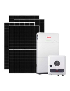 Monofase: vendita all'ingrosso Kit fotovoltaico monofase 6370W inverter 6kW Primo GEN24 batteria litio 9.5kWh Fronius Reserva