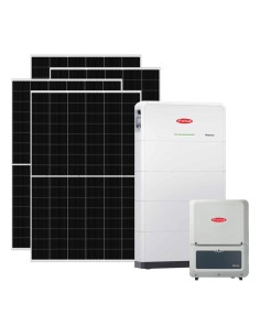 Three-phase photovoltaic kit 20020W 20kW Verto Plus inverter 12.6kWh Fronius Reserva lithium battery