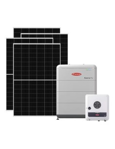 Monofase: vendita all'ingrosso Kit fotovoltaico monofase 6370W inverter 6kW Primo GEN24 batteria litio 12kWh Fronius Reserva Pro