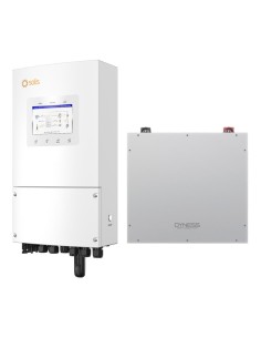 Solis con Dyness: vendita all'ingrosso Sistema di accumulo monofase inverter 4.6kW Solis accumulo litio 5.12kWh Dyness DL5.0C