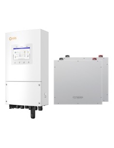 Single-phase storage system 4.6kW Solis inverter 10.24kWh Dyness DL5.0C lithium storage
