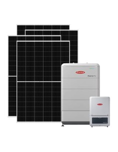 Three-phase photovoltaic kit 20020W 20kW Verto Plus inverter 16kWh Fronius Reserva Pro lithium battery