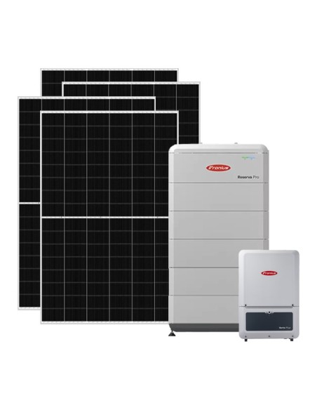 Trifase: vendita all'ingrosso Kit fotovoltaico trifase 20020W inverter 20kW Verto Plus batteria litio 20kWh Fronius Reserva Pro