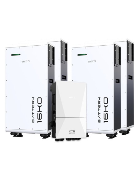 Weco: vendita all'ingrosso Sistema di accumulo trifase inverter Weco XTR-3 20kW batteria litio 64kWh Weco 16k0