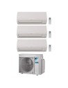 Daikin Sensira Wi-Fi 7000 + 9000 + 12000 BTU trial split air conditioner with 6.8kW outdoor unit inverter R32 A++/A+