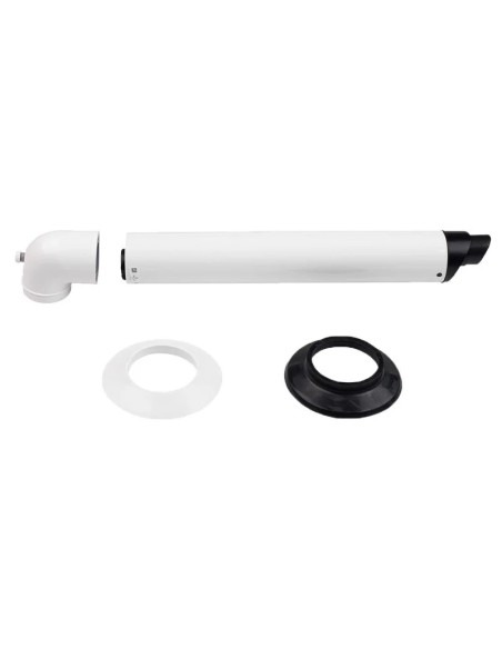 Horizontal flue gas exhaust kit DN60/100 for D2C boiler Daikin