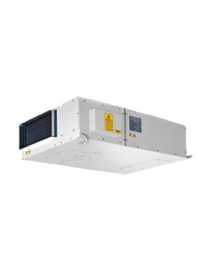 Deumidificatore RER 050 C Daikin con serrande e sistema di rinnovo dell'aria integrato al raffrescamento e recupero del calore