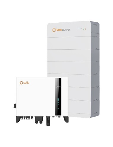 Solis con Solis: vendita all'ingrosso Sistema di accumulo trifase inverter 10kW accumulo litio 30kWh Solis FlexHome HV