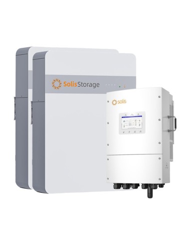 Solis con Solis: vendita all'ingrosso Sistema di accumulo trifase inverter 10kW accumulo litio 10kWh Solis IntelliHome-5 LV