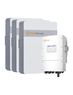Three-phase storage system 10kW inverter 15kWh Solis IntelliHome-5 LV lithium battery