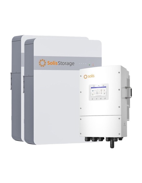 Three-phase storage system 15kW inverter 10kWh Solis IntelliHome-5 LV lithium battery