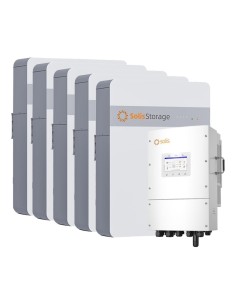 Three-phase storage system 15kW inverter Solis IntelliHome-5 25kWh LV lithium battery