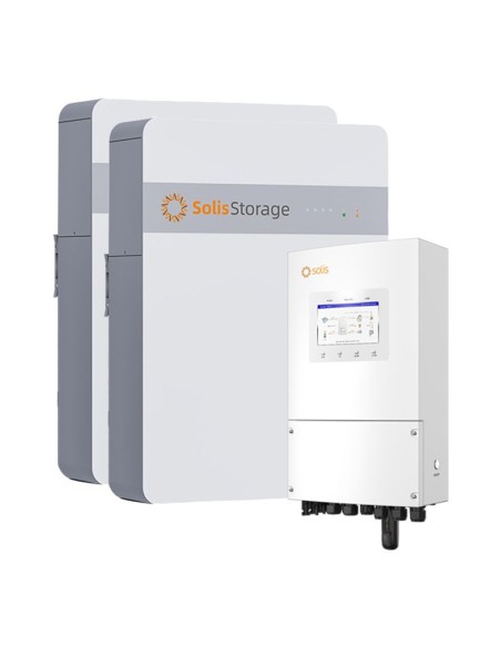 Solis con Solis: vendita all'ingrosso Sistema di accumulo monofase inverter 5kW accumulo litio 10kWh Solis IntelliHome-5 LV