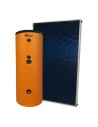 Sunerg: vendita all'ingrosso Kit solare termico con bollitore doppio serpentino ACS 200L 1xSKY27 Sunerg