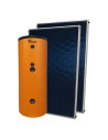Sunerg: vendita all'ingrosso Kit solare termico con bollitore doppio serpentino ACS 300L 2xSKY27 Sunerg