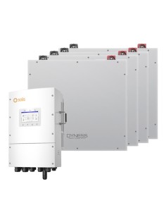 Three-phase storage system 8kW Solis LV inverter 20.48kWh Dyness DL5.0C lithium battery