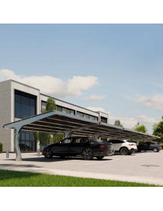 Carport Design pensilina fotovoltaica per parcheggi auto Contact